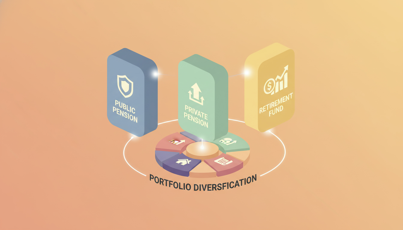 국민연금, 사적연금, 퇴직연금의 균형 잡힌 포트폴리오